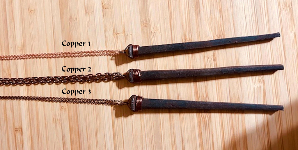 Iron Nail Cross Necklace - 6th Iron Anniversary - 7th Copper Anniversary - Christian Crucifix - Easter - Fathers - Mothers Day GIFT BOX FREE