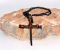 Iron Nail Cross Necklace – Crucifix - Religious Pendant - Copper 7th Anniversary - FREE GIFT BOX - Hand Forged - Fathers Mothers Day - B Day