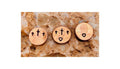 Penny Cross Charms Only – Christian Easter Gift, Religious Keychain 3 Stamping Choices - Bright Polished or Aged Patina Options